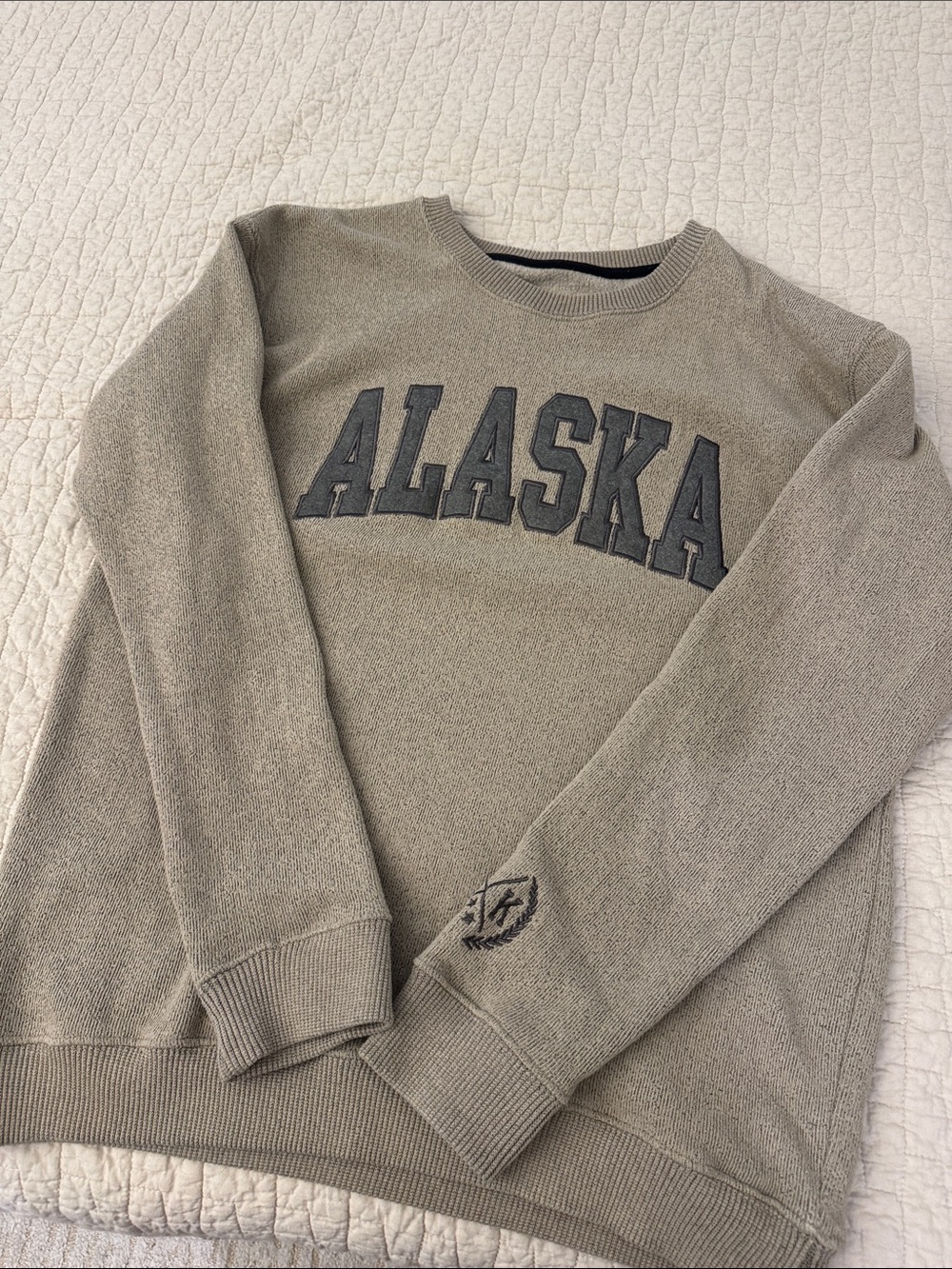 Alaska Crewneck Sweater - Taupe